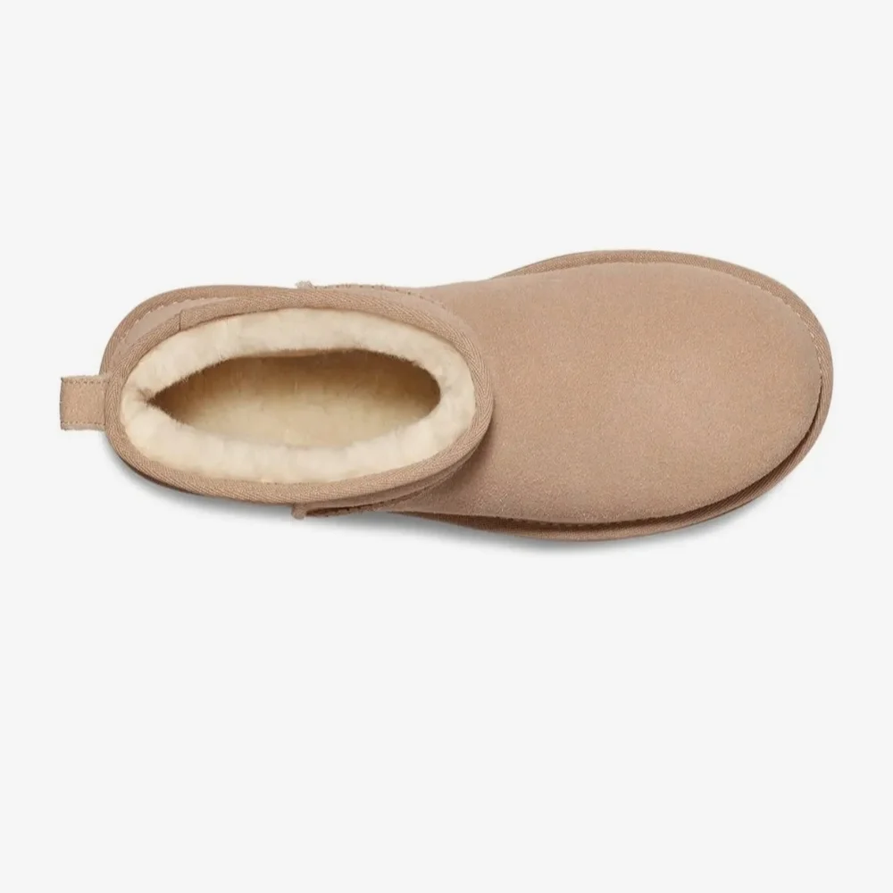 UGG Classic Ulta Mini SandWomen's Platform Ankle Boots Size 8 NWT Chunky Preppy